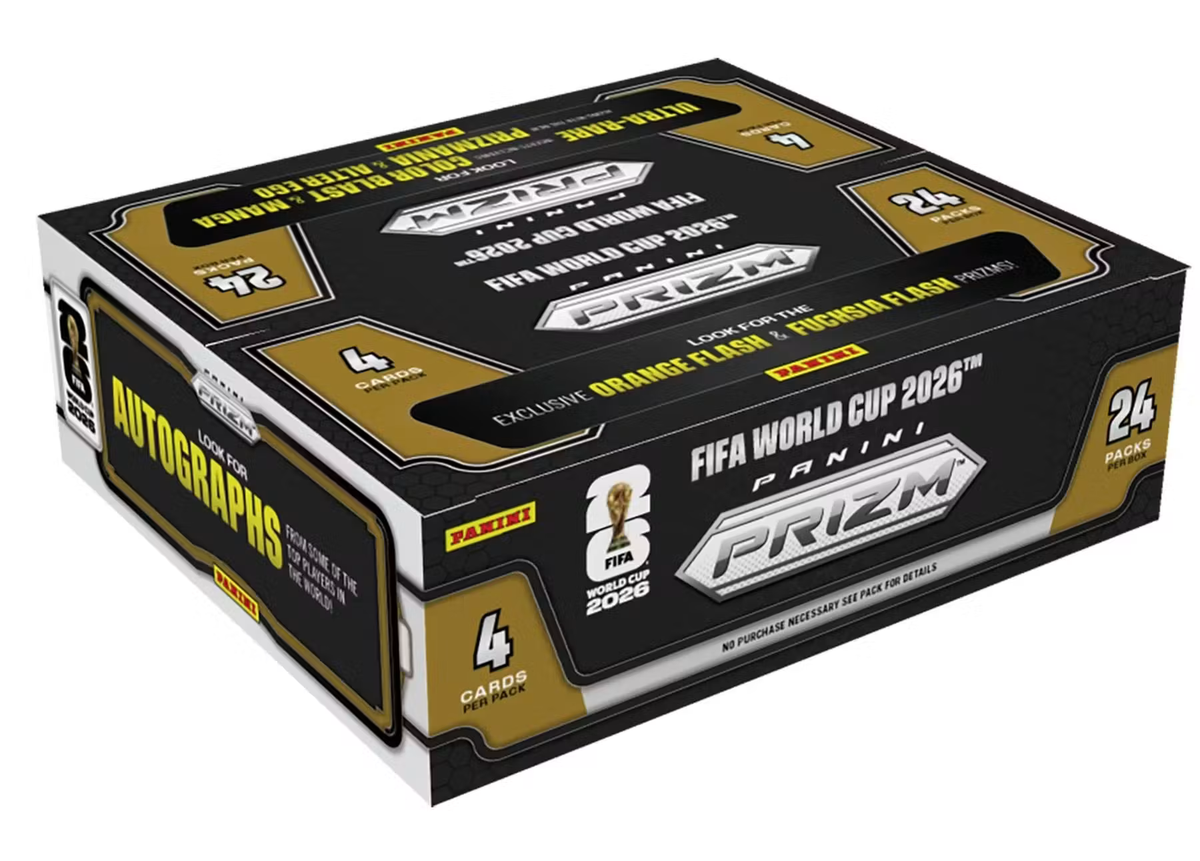 2026 Panini Prizm FIFA World Cup Soccer Retail Box