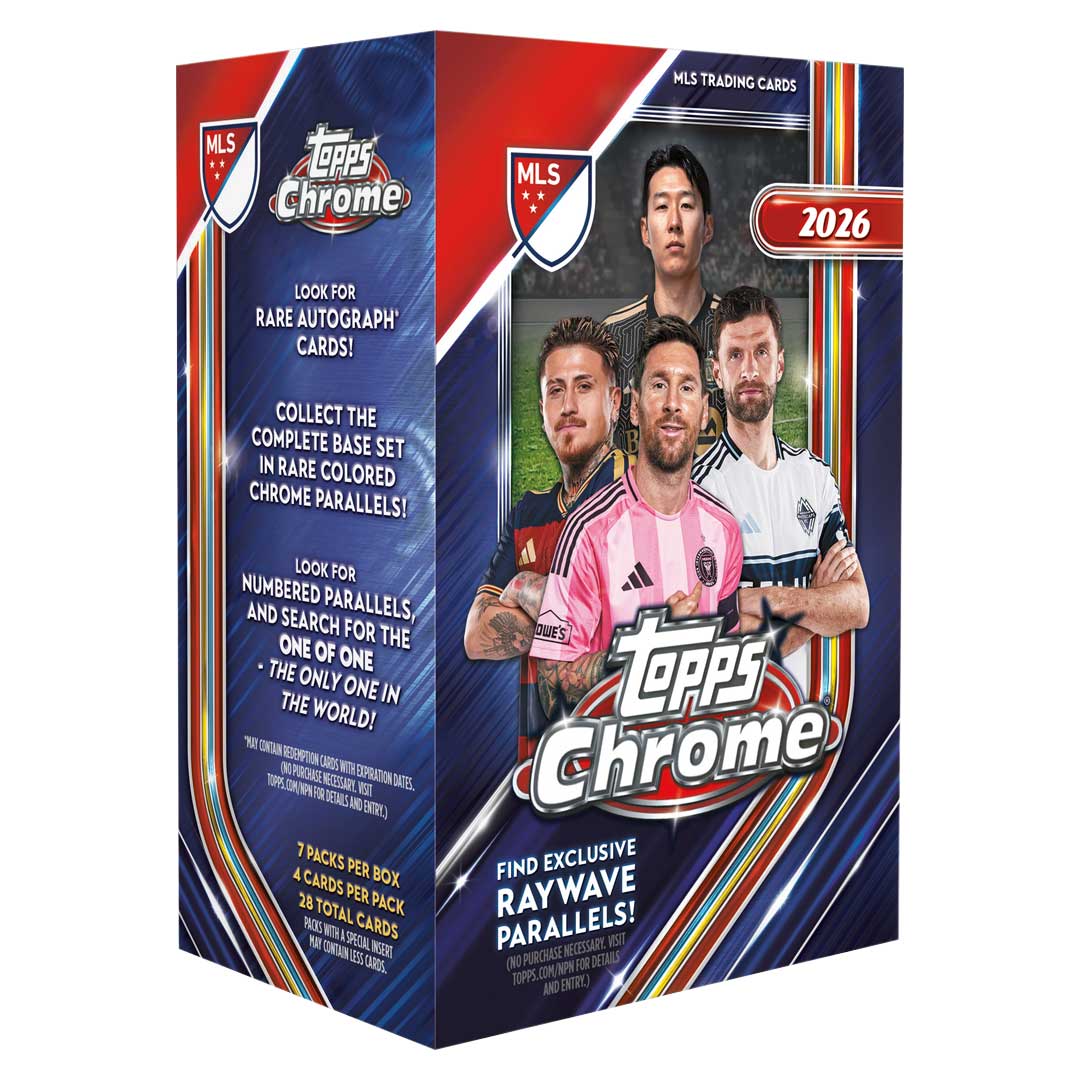 2026 Topps MLS Chrome Soccer Blaster Box