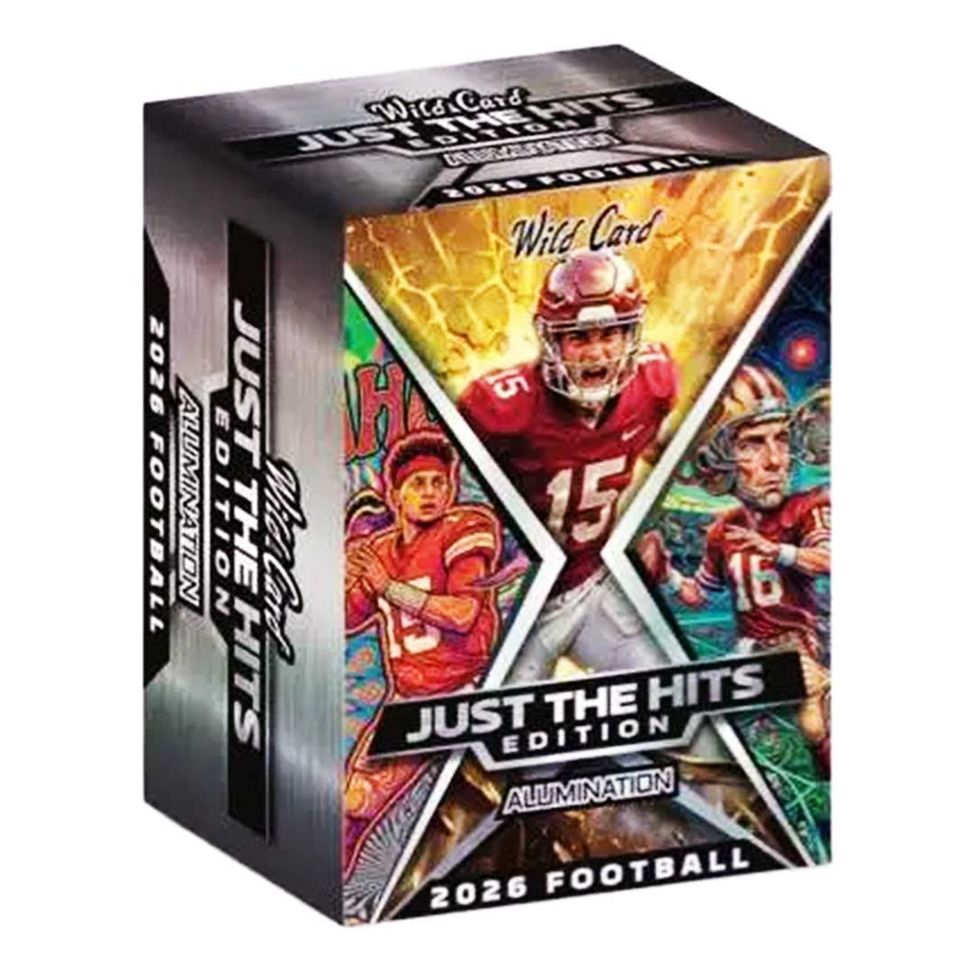 2026 Wild Card Alumination Just The Hits Football Hobby Jumbo Box
