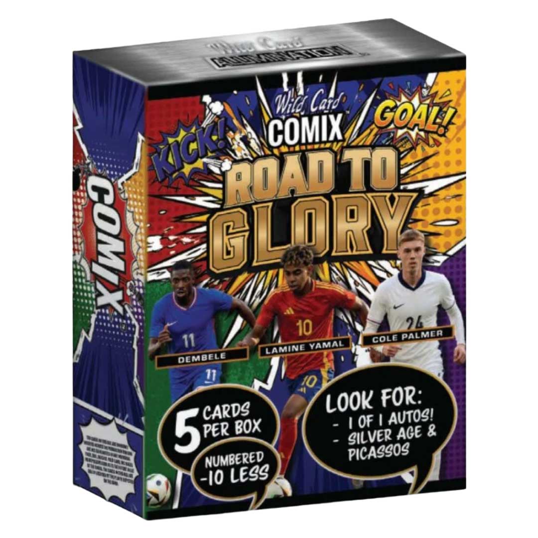 2026 Wild Card Comix Soccer Road to Glory Box