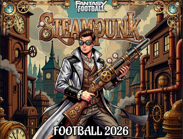 2026 Wild Card Fantasy Football Steampunk Football 20 Box Case