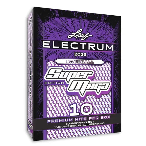 2026 Leaf Electrum Baseball Super Mega Box