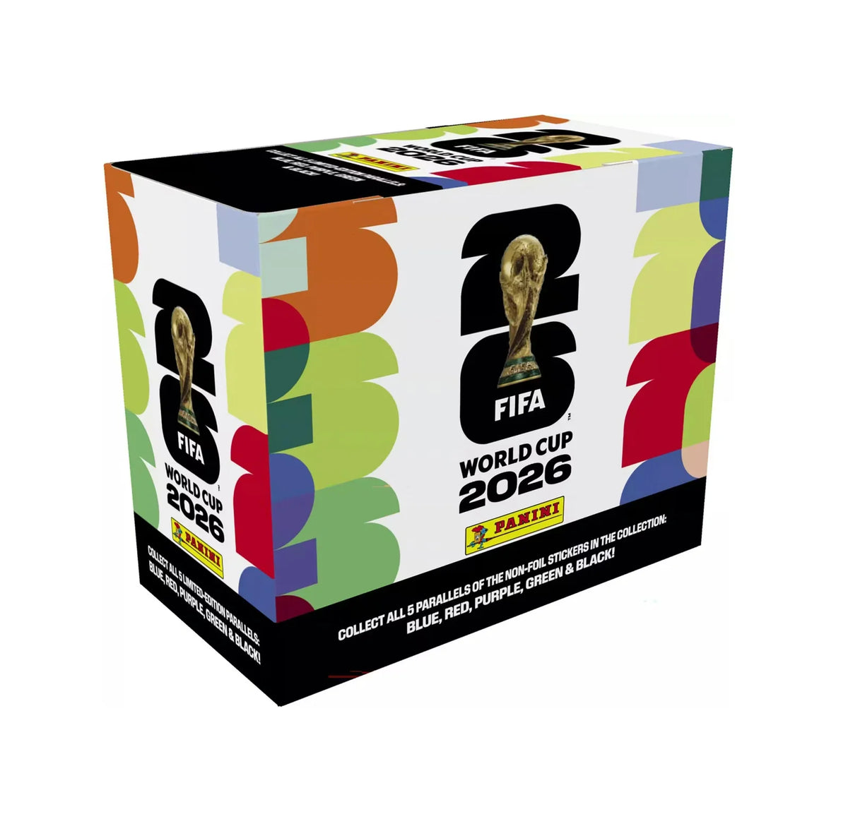 2026 Panini FIFA World Cup Soccer Sticker 25-Pack Box