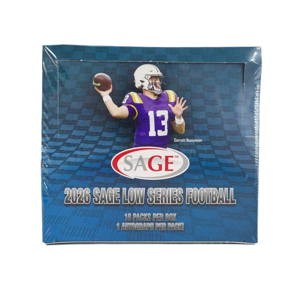 2026 Sage Football Low Series Hobby Pick Your Pack