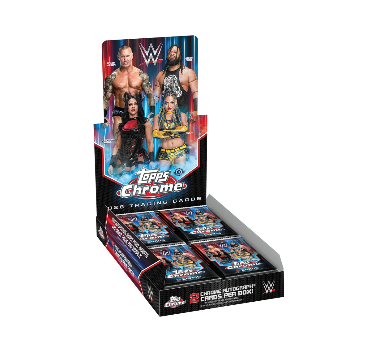 2026 Topps Chrome WWE Wrestling Hobby Box