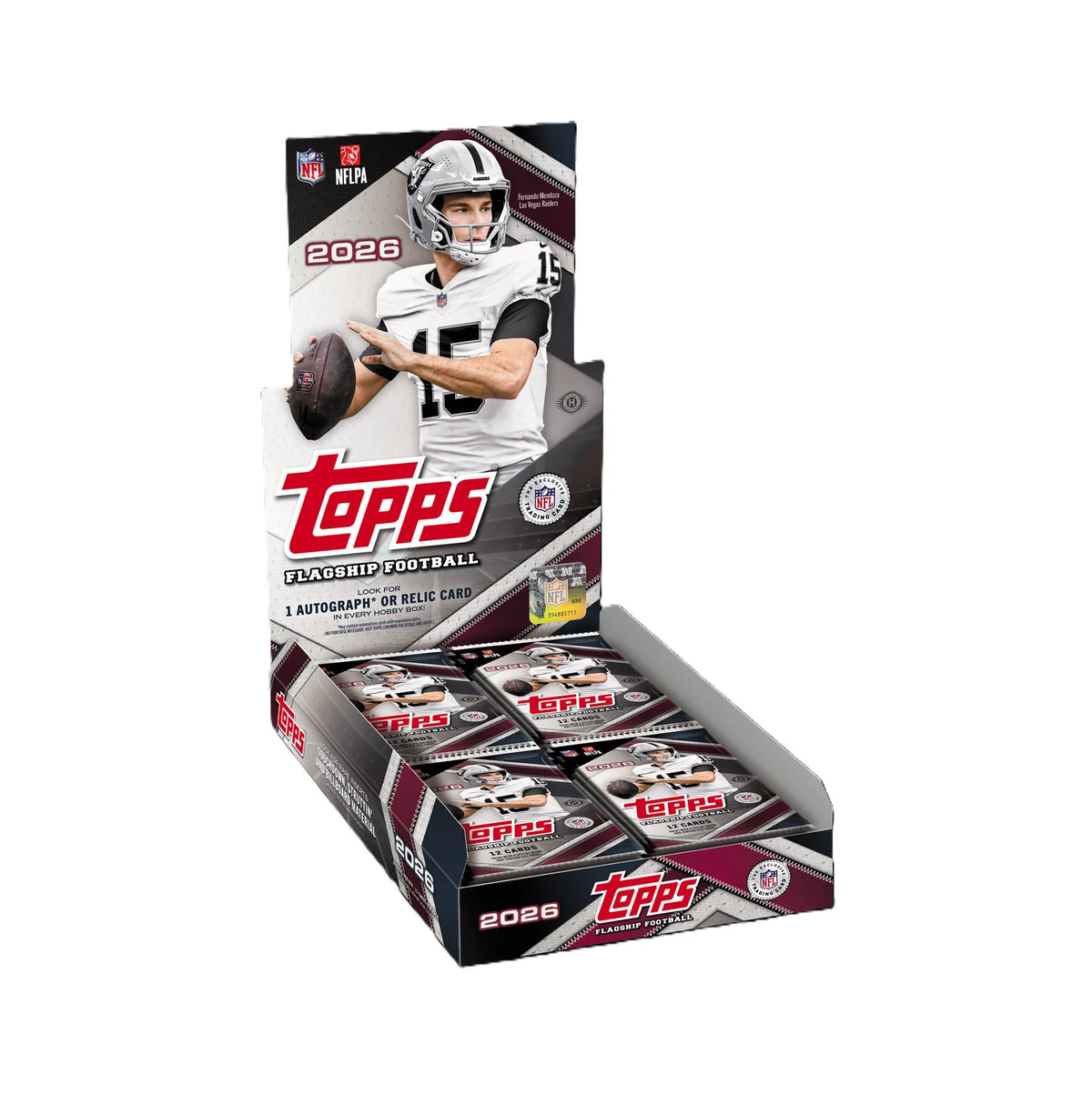 2026 Topps Football Hobby 12 Box Case *PRESALE*
