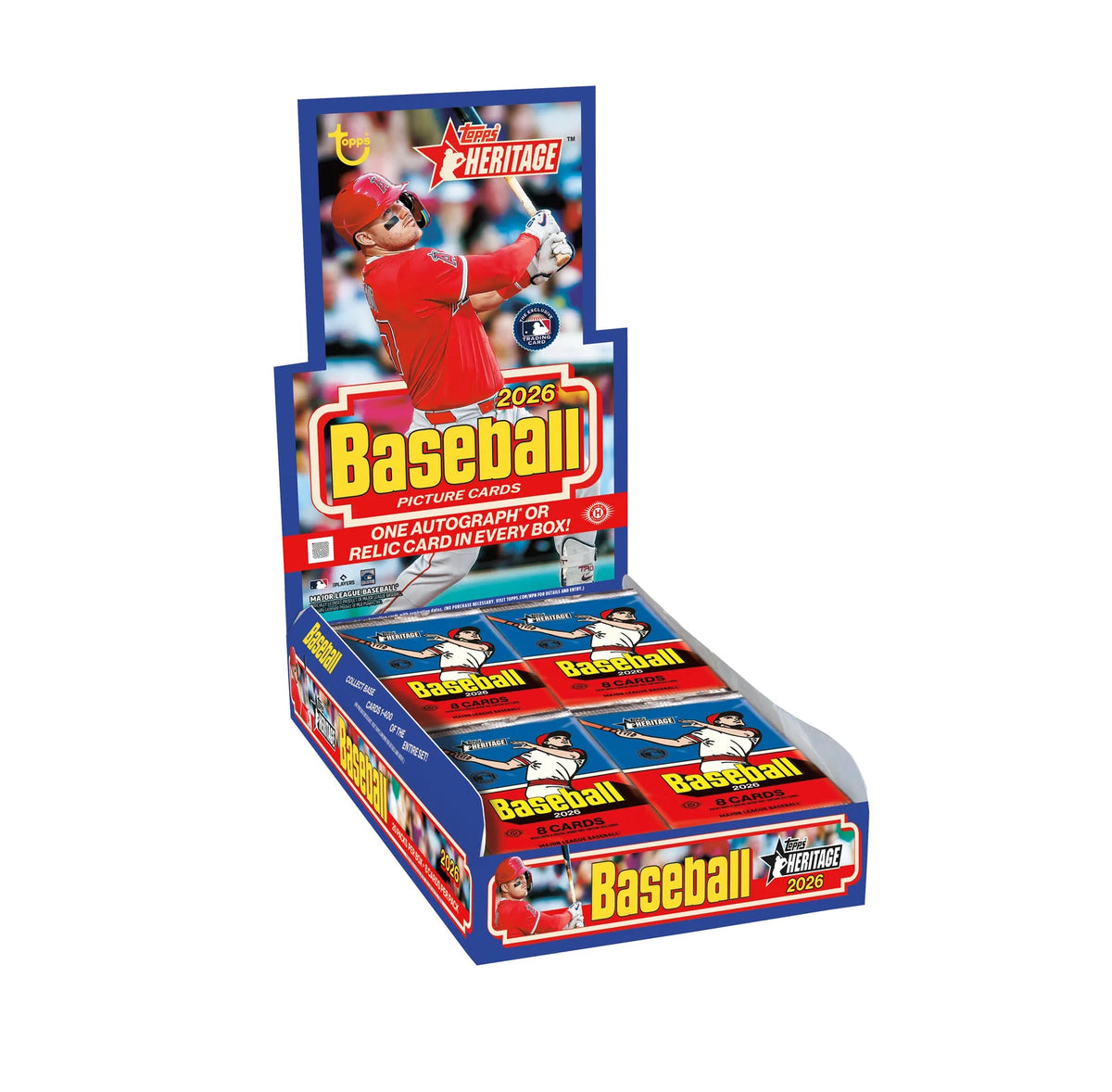 2026 Topps Heritage Baseball Hobby Box