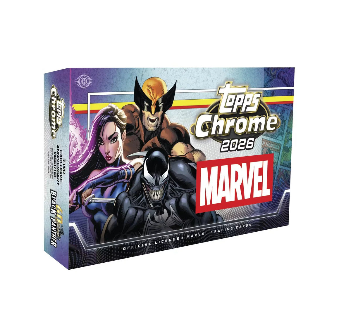 2026 Topps Chrome Marvel Comics Hobby Box