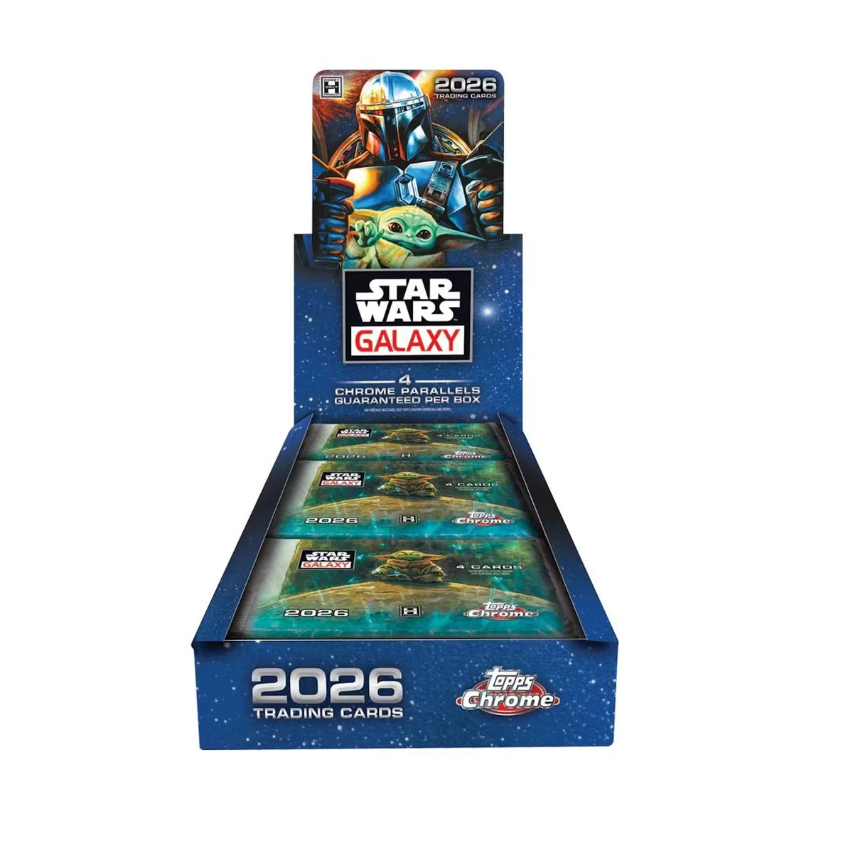 2026 Topps Star Wars Chrome Galaxy Hobby Box