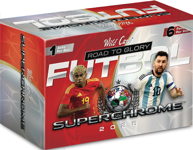 2026 Wild Card SuperChrome Soccer: Road To Glory Box *Presale*