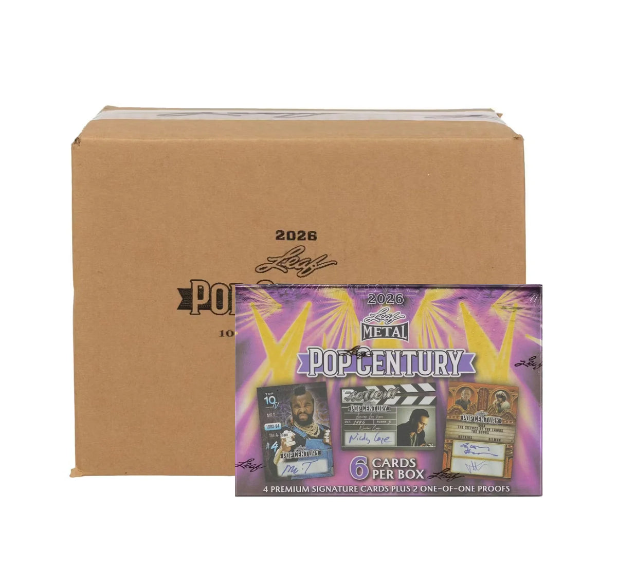 2026 Leaf Pop Century 10 Box Case
