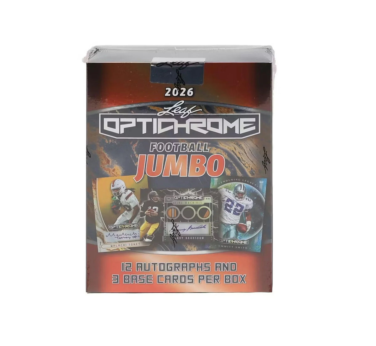 2026 Leaf Optichrome Football Jumbo Hobby Box