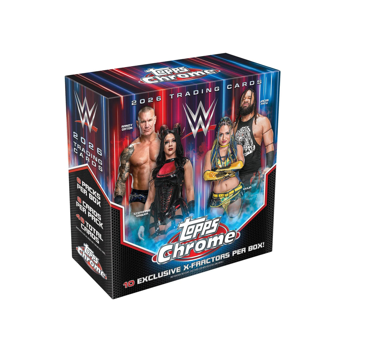 2026 Topps Chrome WWE Wrestling Mega Box