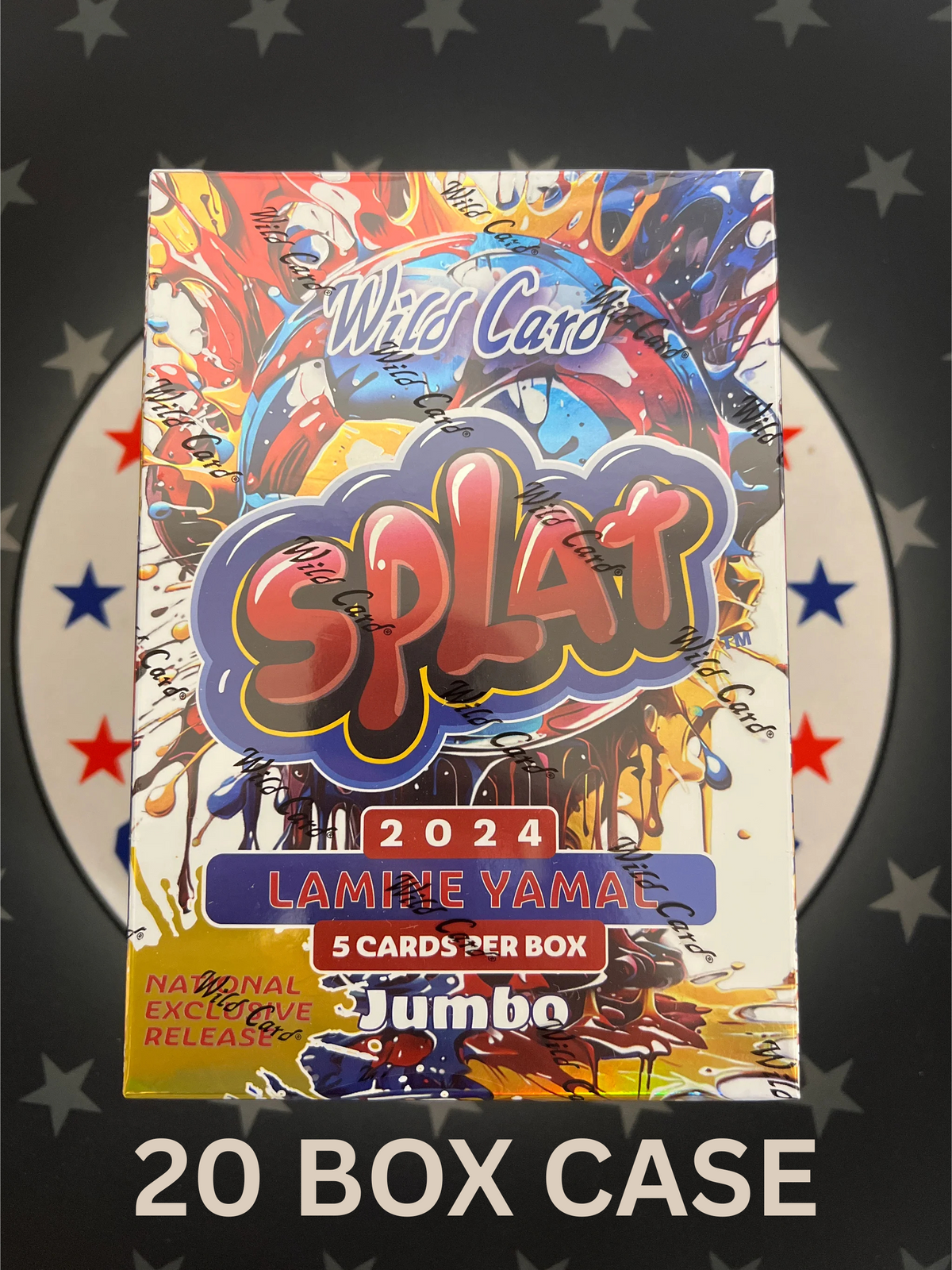 2024 Wild Card Lamine Yamal Splat 20 Box Case