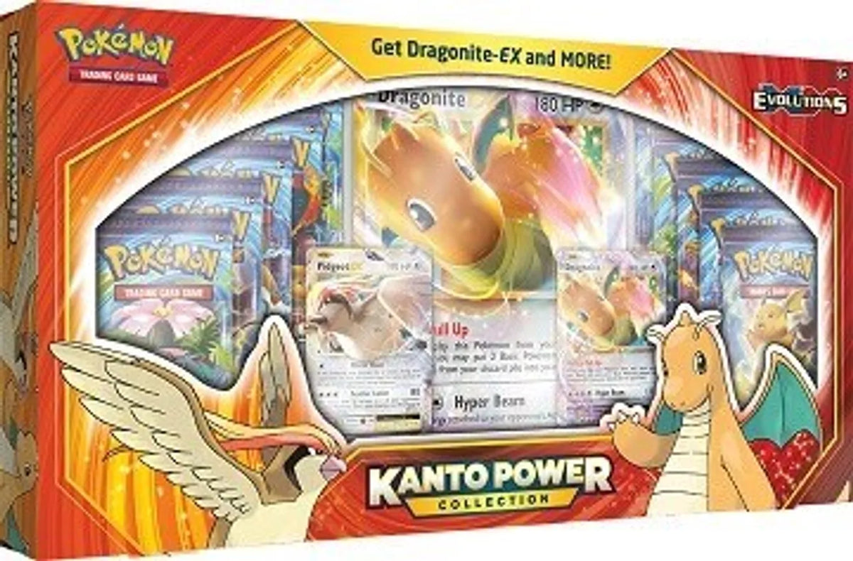 Pokemon Kanto Power Dragonite &amp; Pidgeot Collection Box