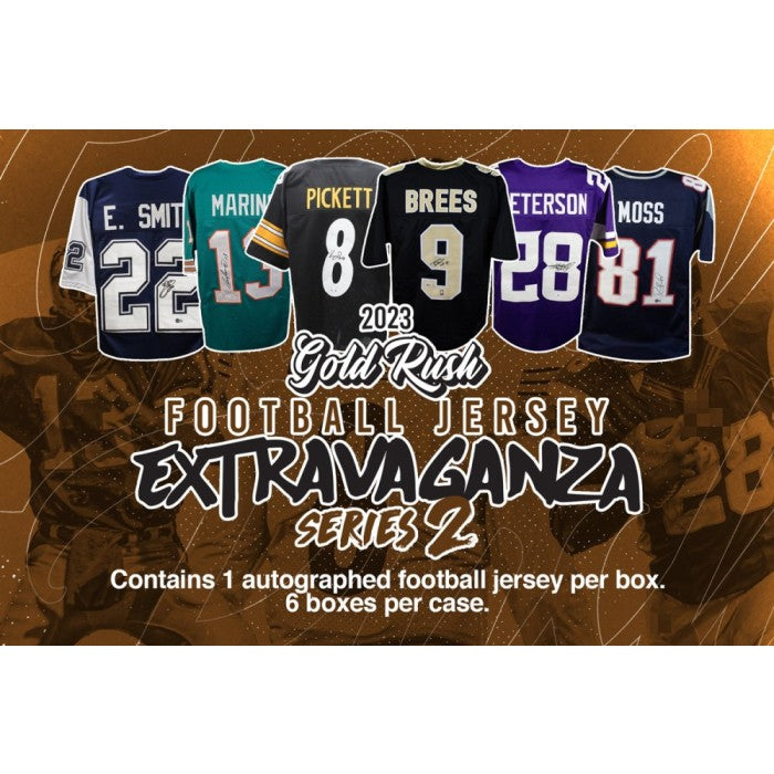 2023 Gold Rush Extravaganza Football Jersey Series 2 Edition Box