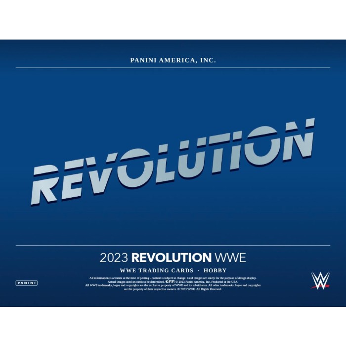 2023 Revolution WWE Hobby Box