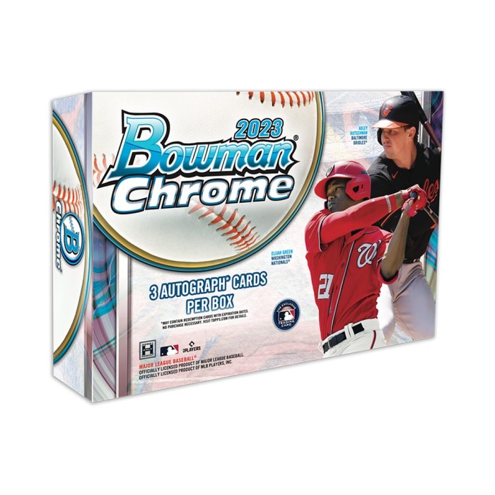 2023 Bowman Chrome Baseball HTA Box