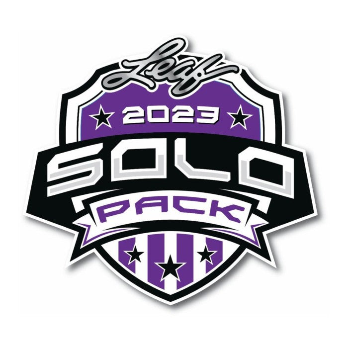 2023 Leaf Solo Pack Football 5 Hobby Box Case *PRESALE*