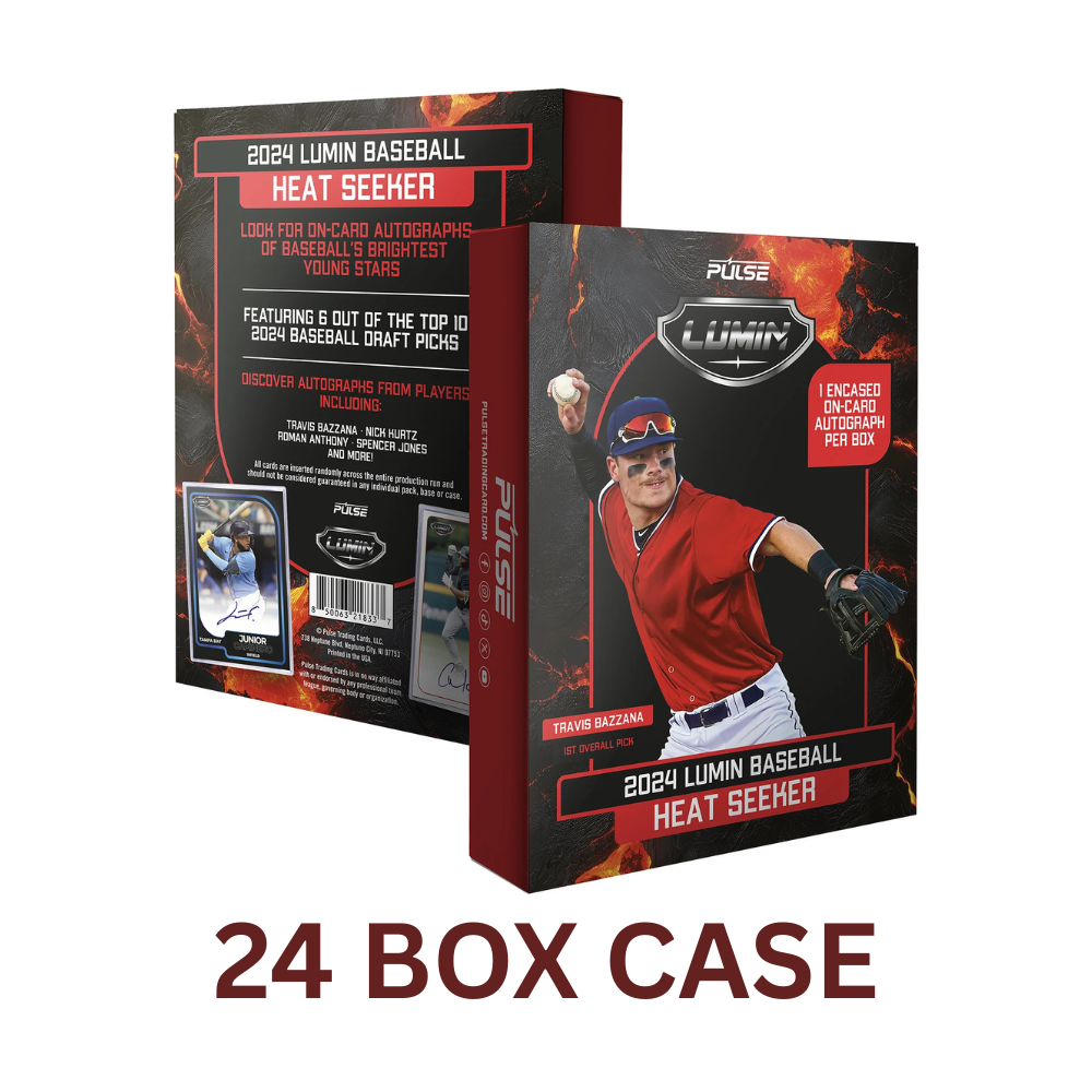 2024 Pulse Lumin Baseball Heat Seekers Edition 24 Box Case *PRESALE*