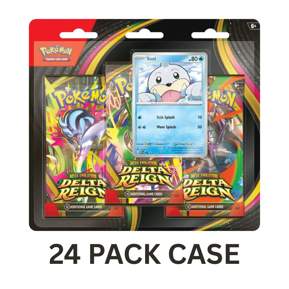 Pokemon Delta Reign 3 Pack Blister 24 Pack Case *PRESALE*