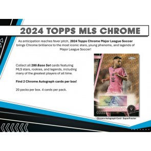 2024 Topps MLS Chrome Soccer Hobby Pick Your Pack