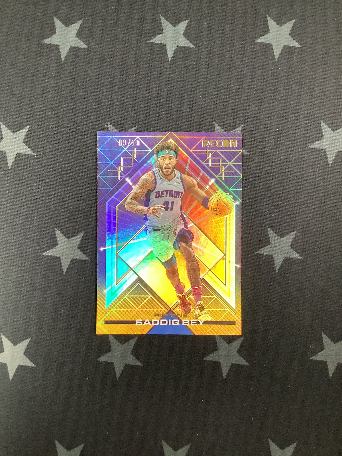 2021/22 PANINI RECON BASKETBALL GOLD SADDIQ BEY #55 /10