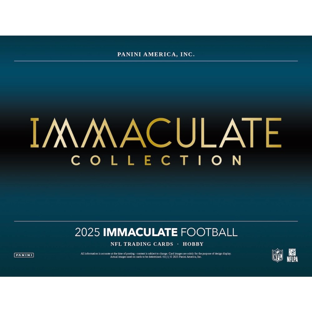 2025 Panini Immaculate Football 6 Hobby Box Case