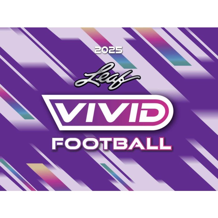 2025 Leaf Vivid Football Hobby Box