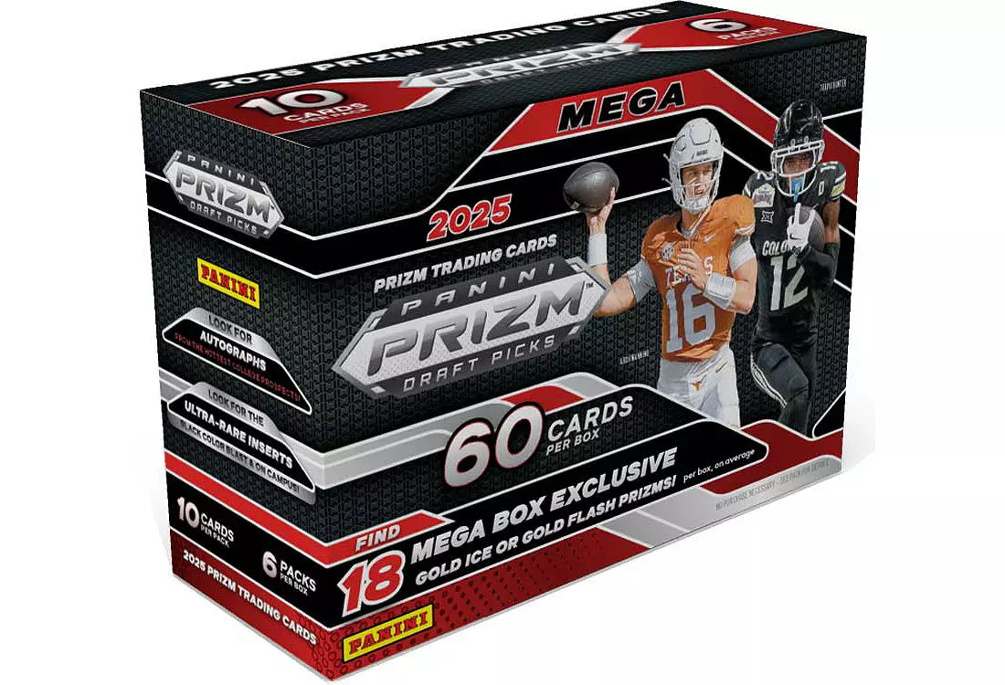 2025 Panini Prizm Draft Picks Football Mega Box