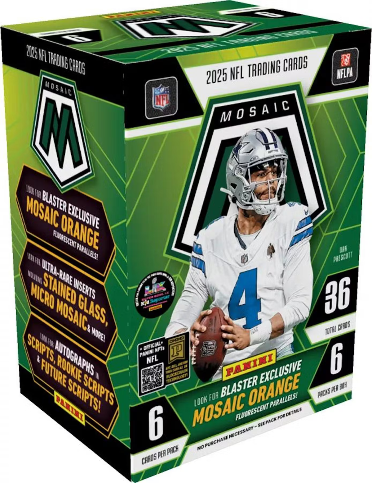 2025 Panini Mosaic Football Blaster Box