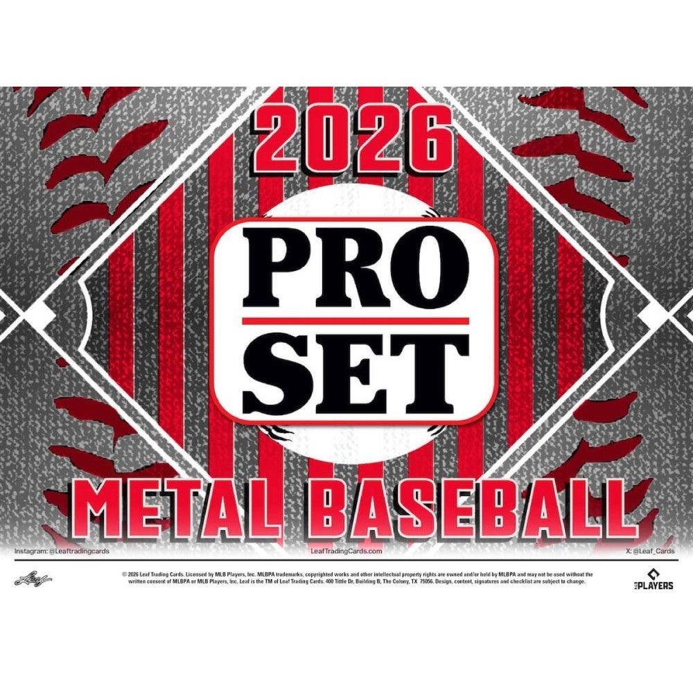 2026 Pro Set Metal Baseball Hobby Box