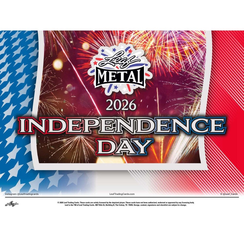 2026 Leaf Metal Independence Day Multi-Sport Hobby Box *Presale*