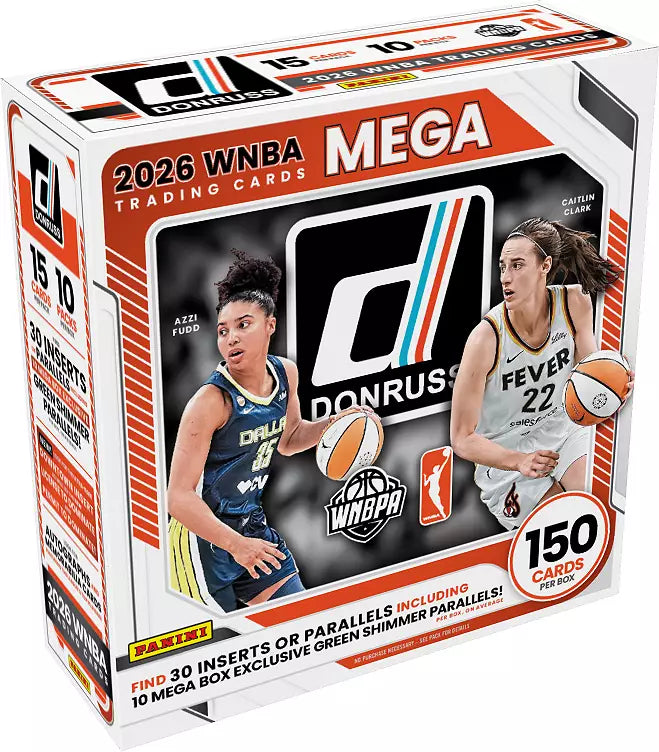 2026 Panini Donruss WNBA Basketball Mega Box