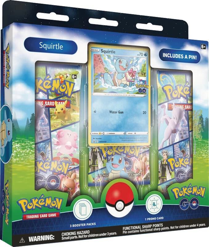 Pokemon GO Pin Collection Box [Squirtle]