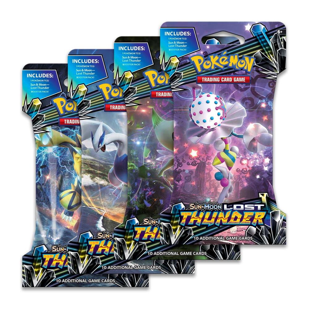 Pokemon Lost Thunder Sleeved Booster Pack