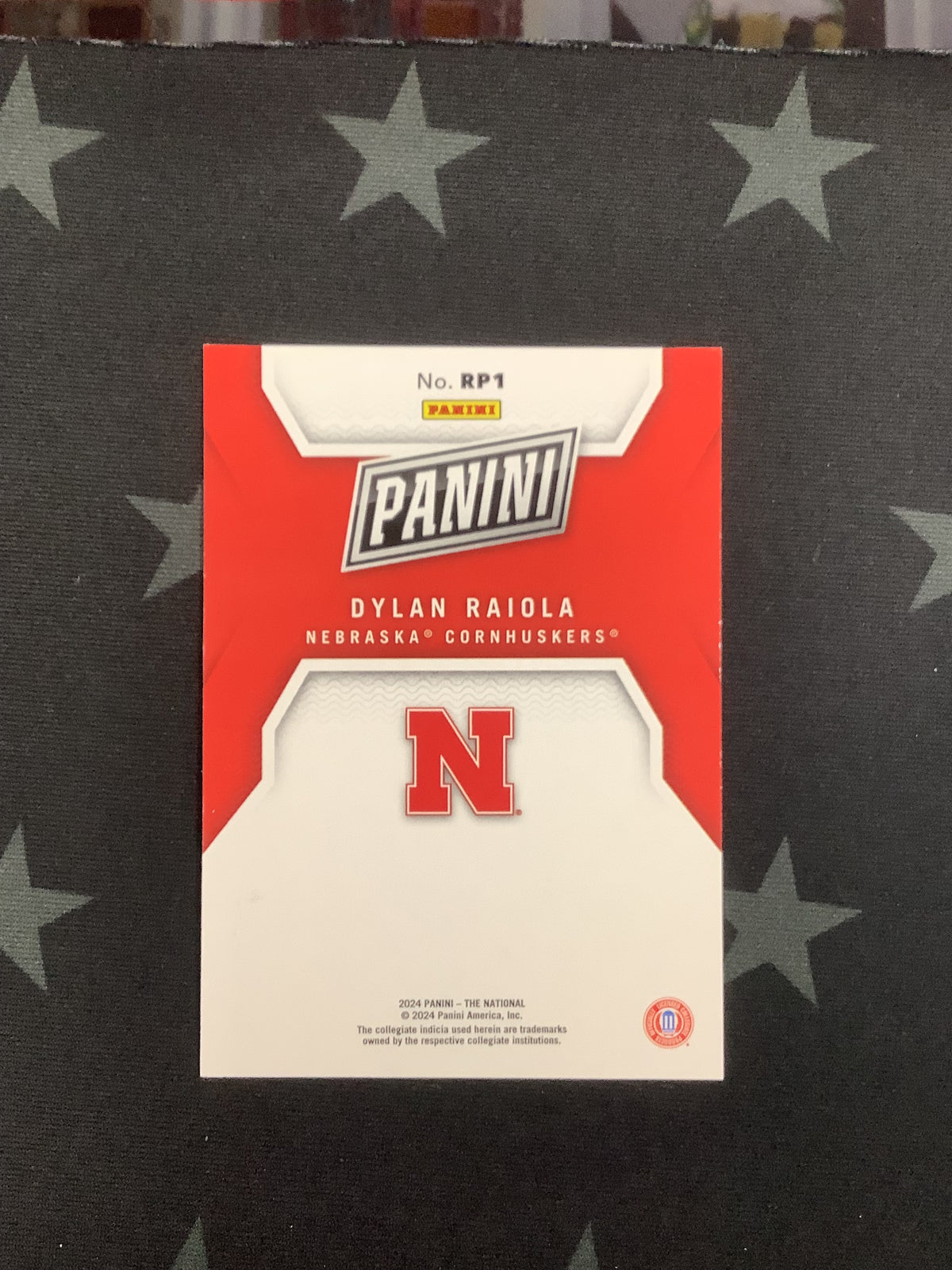 2024 Panini National Convention Rated Prospects Foil #RP1 Dylan Raiola