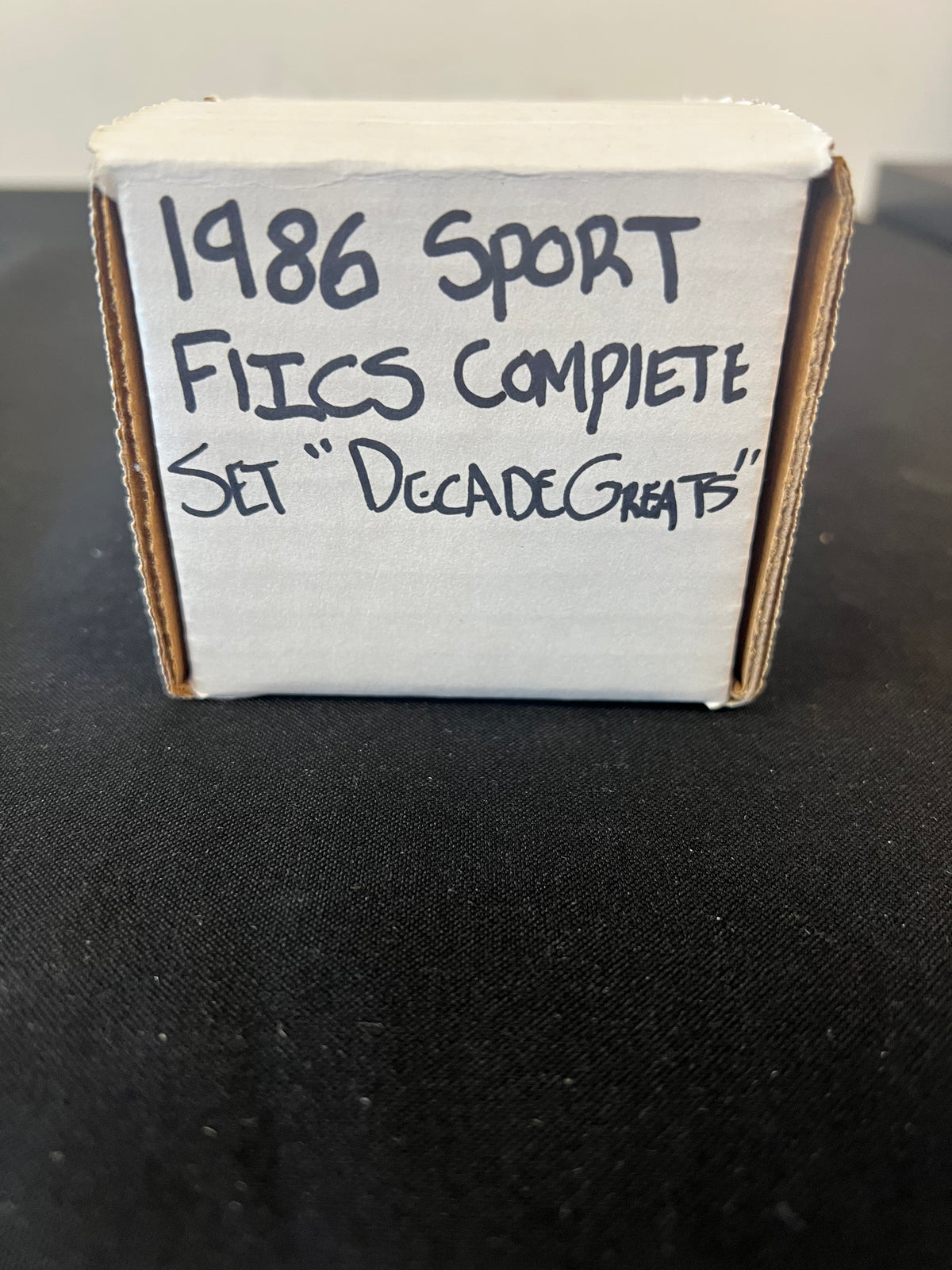 1986 Sport Flics Complete Set Decade Greats