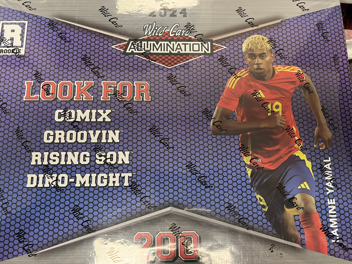 2024 Wild Card Lamine Yamal Alumination Rookie 200 Count Case