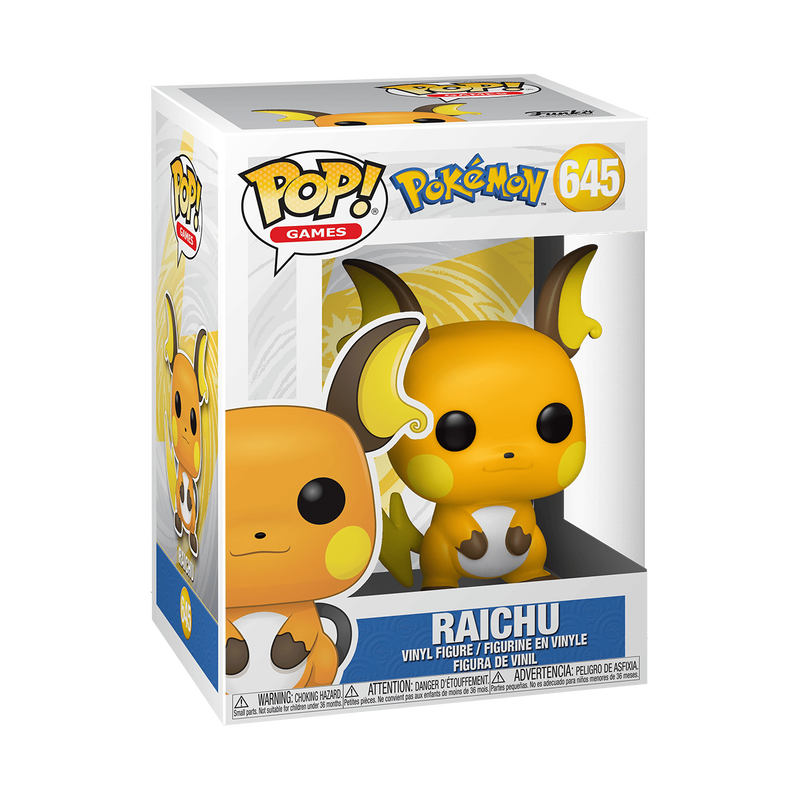 Raichu Funko Pop Pokemon 645 W/ Protector
