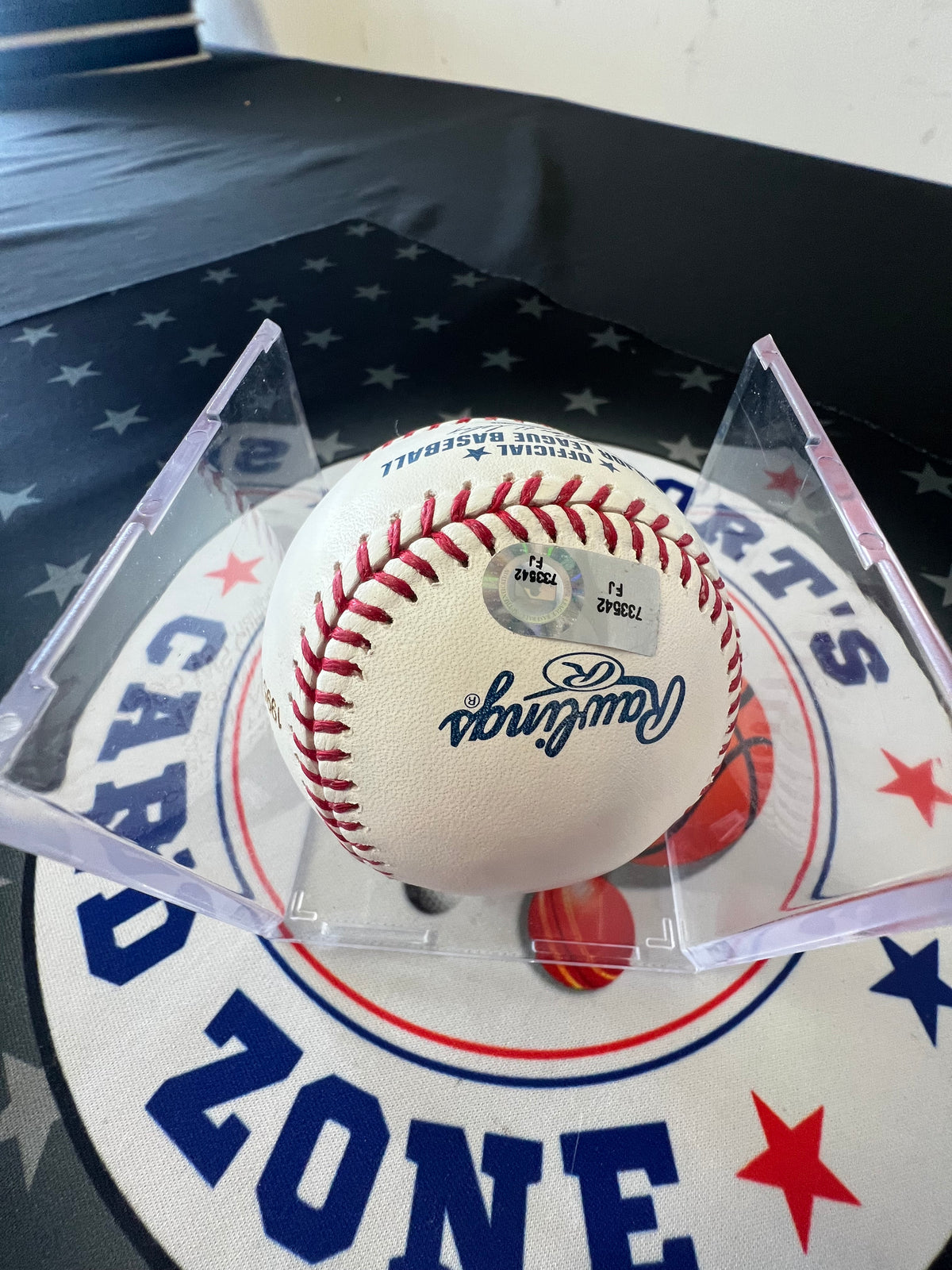Chipper Jones Autographed Baseball OMLB