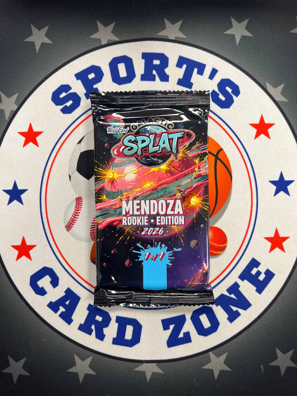 2026 Wild Card Galactic Splat Fernando Mendoza Rookie 1/1 Pack