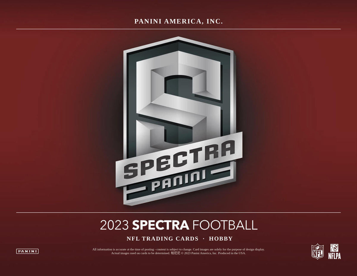 2023 Panini Spectra Football 8 Hobby Box Case