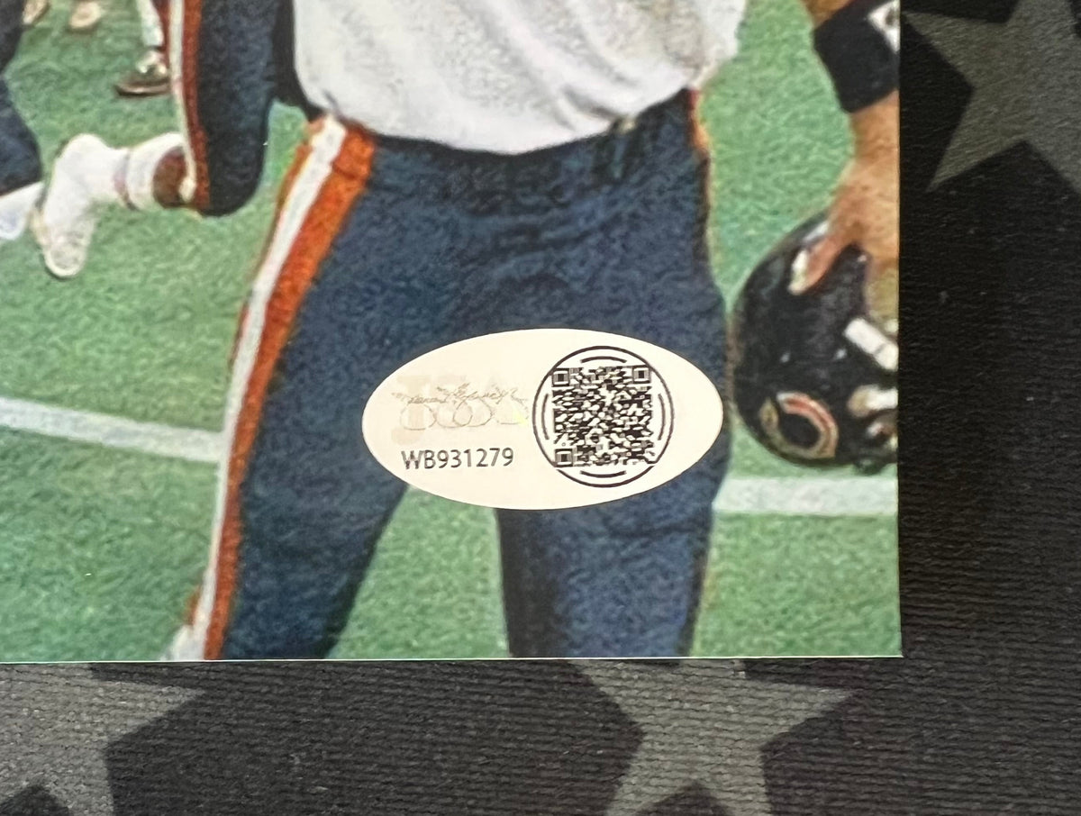 1985 Bears Autographed 8x10 Photo w/ JSA COA