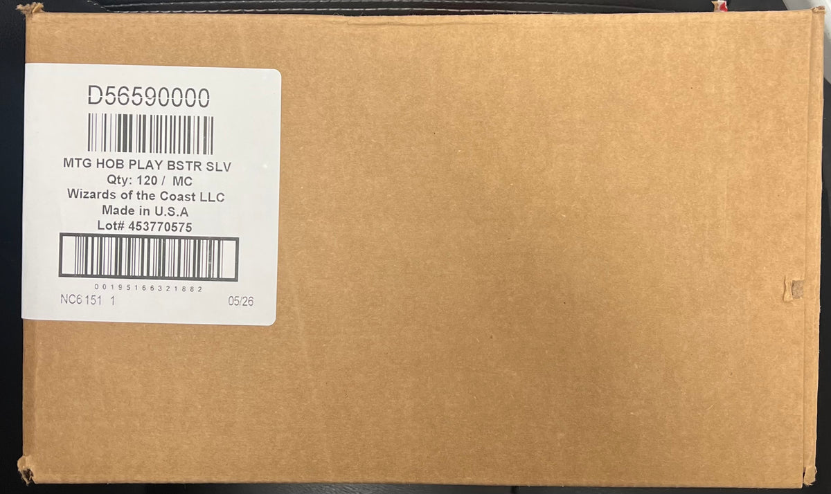 Magic The Gathering The Hobbit Play Booster Sleeved 120 Pack Case