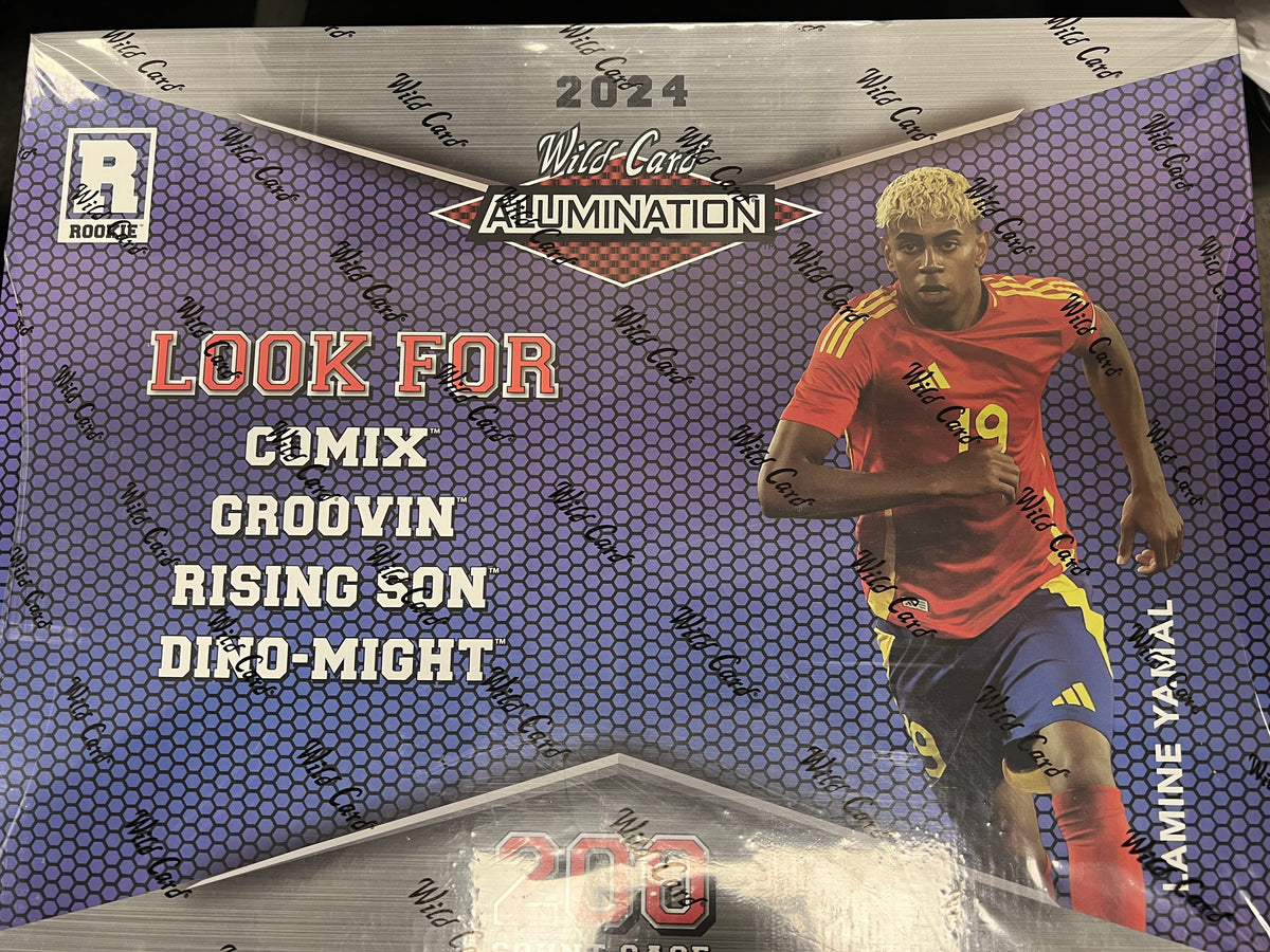 2024 Wild Card Lamine Yamal Alumination Rookie 200 Count Case