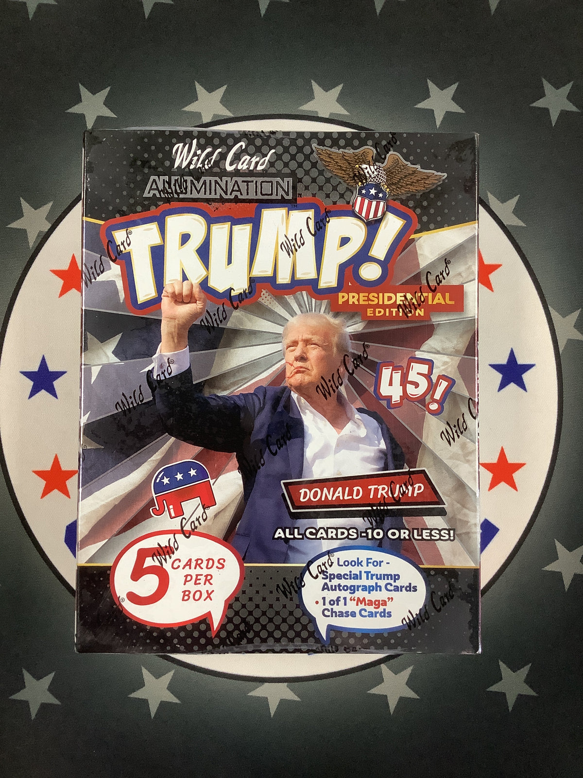 2024 Wild Card Alumination Trump Presidential Edition Box