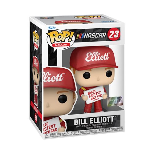 BILL ELLIOTT FUNKO POP NASCAR 23 W/ PROTECTOR