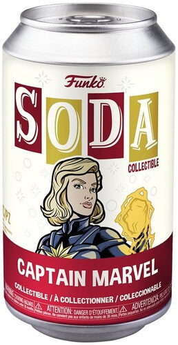 Captain Marvel Funko Vinyl Soda