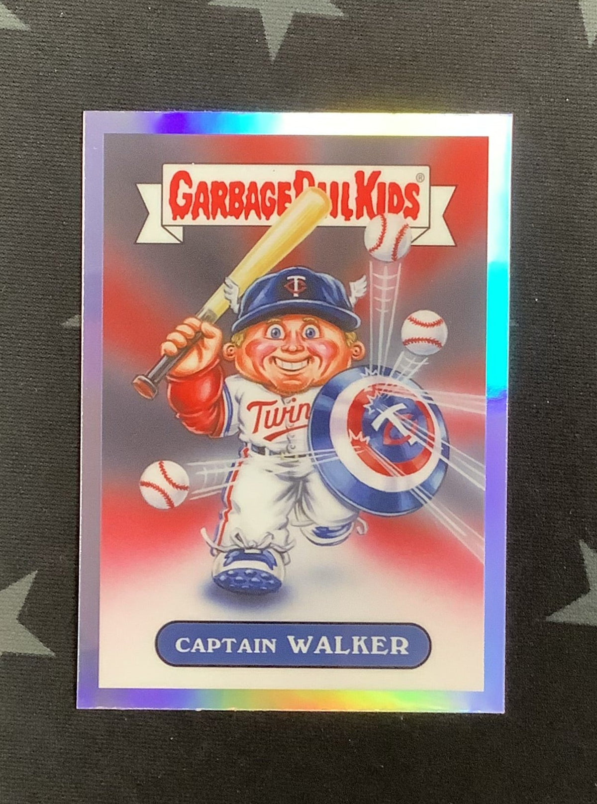 2024 BOWMAN CHROME WALKER JENKINS GARBAGE PAIL KIDS CAPTAIN WALKER